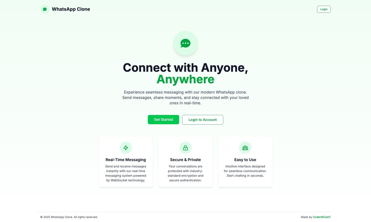 WhatsApp Clone