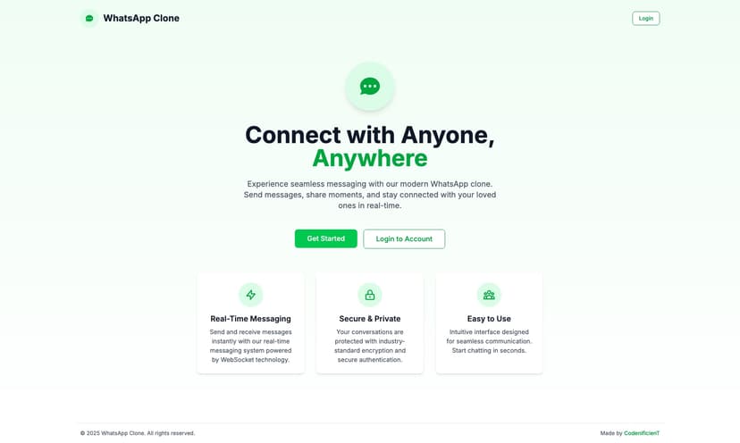 WhatsApp Clone