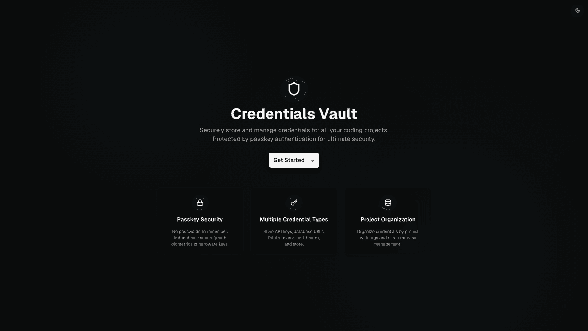 Credential Vault