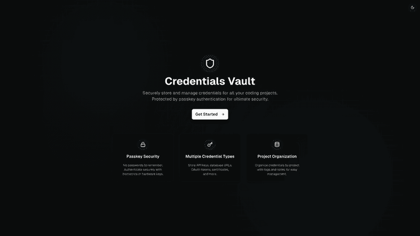 Credential Vault