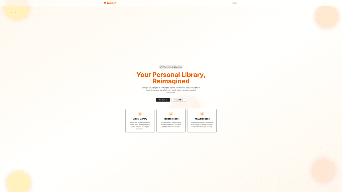 Bookshelf AI
